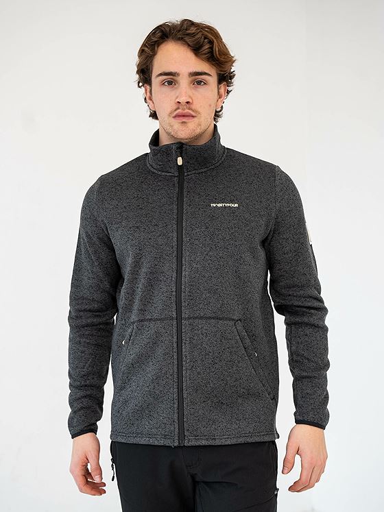 Twentyfour Twentyfour Finse Knitfleece Skyggesort