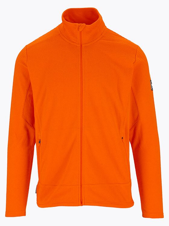 Twentyfour Flåm Long Zip Fleece Orange
