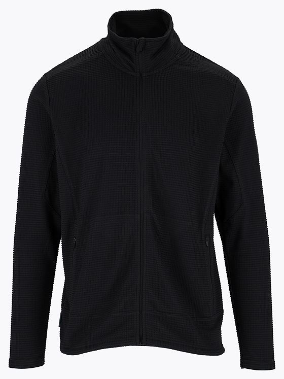 Twentyfour Flåm Long Zip Fleece Sort
