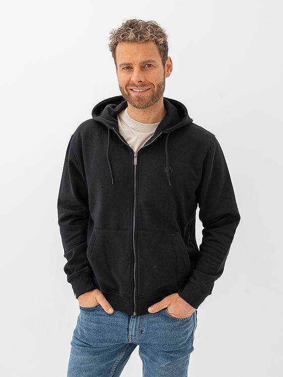 Twentyfour & Zip Hoodie Sort