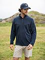 Twentyfour Venture Light Fleece Half Zip Marine