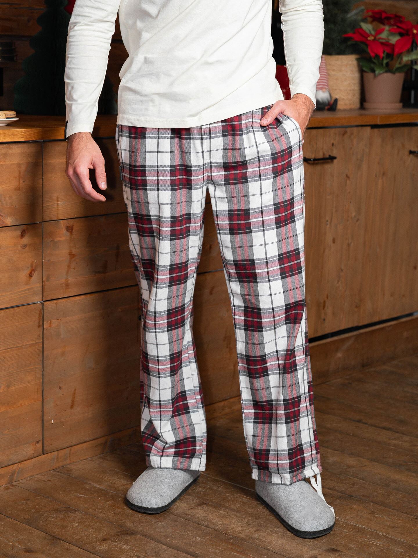 Twentyfour Dreamy Pyjamas Pant Vinrød