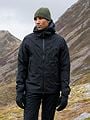 Twentyfour Aurora 3-Lags Skalljakke Sort