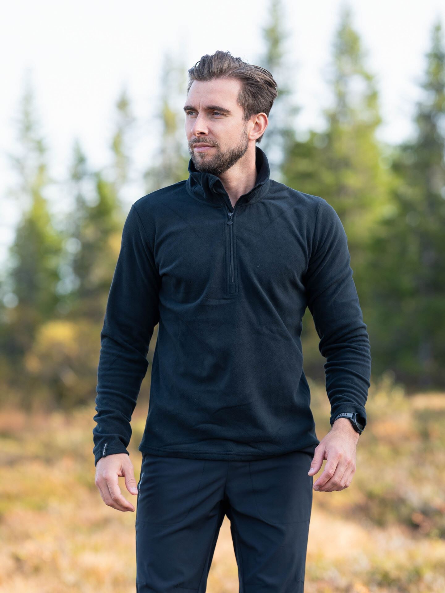 Twentyfour Aurora Half Zip Fleece Sort