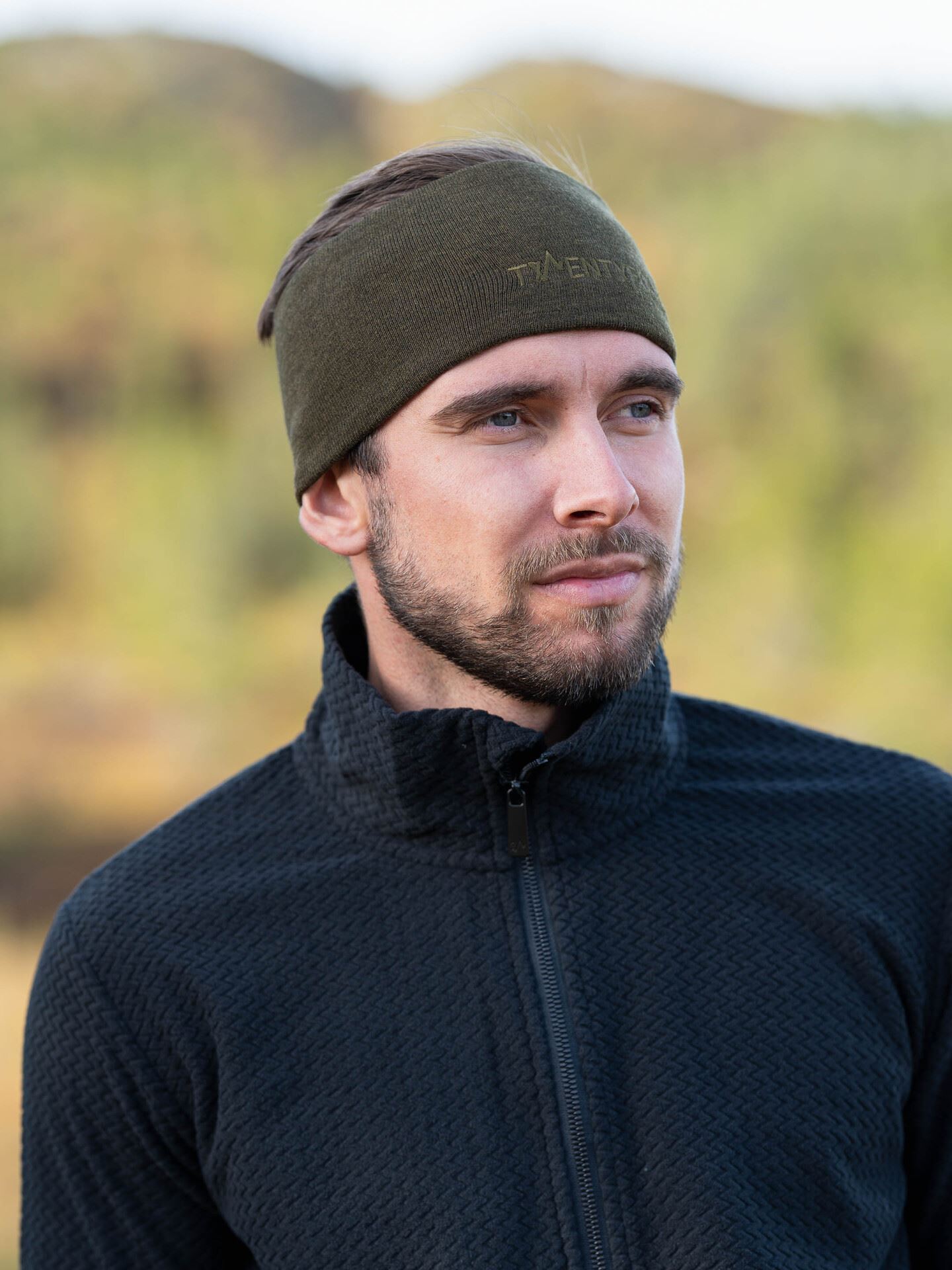 Twentyfour Aurora Basic Pannebånd Mørk Oliven