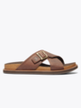 Timberland Amalfi Vibes Cross Slide Dk Brown Full Grain
