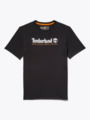 Timberland Short Sleeve Front Graphic Tee Black