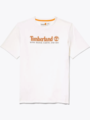 Timberland Short Sleeve Front Graphic Tee White