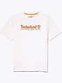 Timberland Short Sleeve Front Graphic Tee White