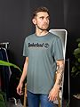 Timberland Short Sleeve Front Graphic Tee Green