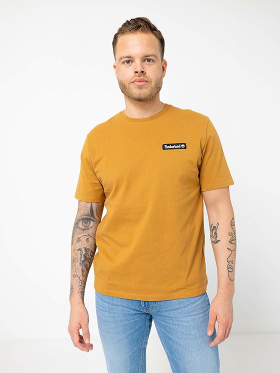 Timberland Woven Badge Tee Wheat Boot