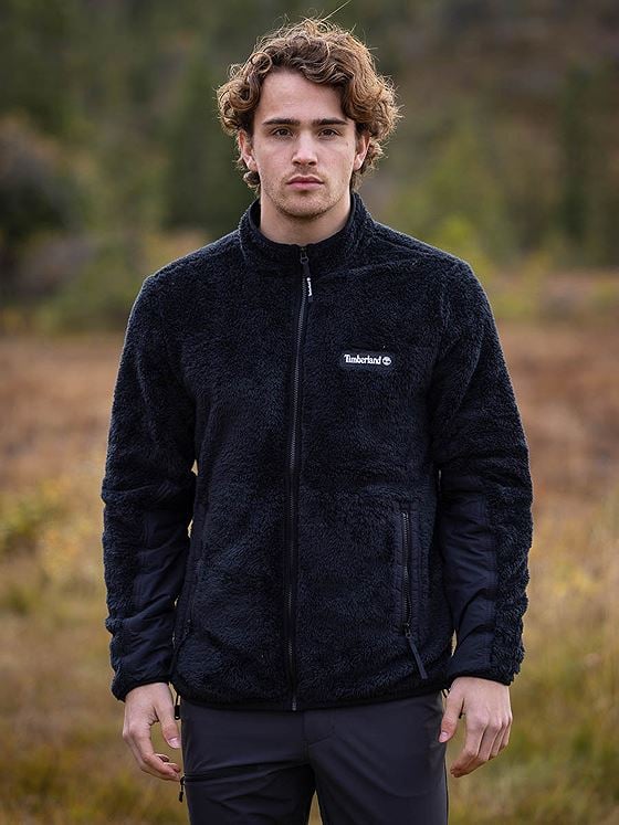Timberland High Pile Fleece Jacket Black