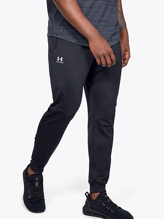 Under Armour Sportstyle Tricot Jogger Black / White