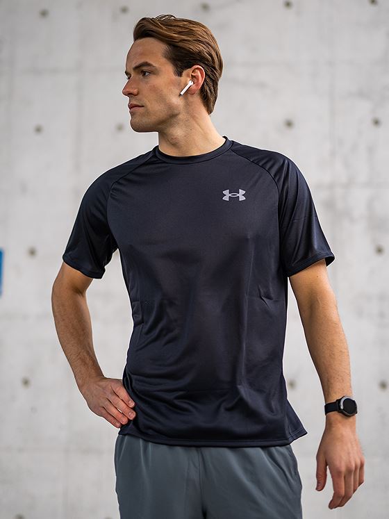 Under Armour UA Tech 2.0 Short Sleeve Tee Black / Graphite