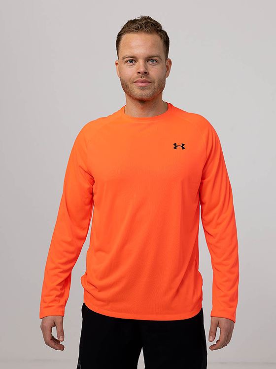 Under Armour Tech 2.0 Long Sleeve After Burn / Black