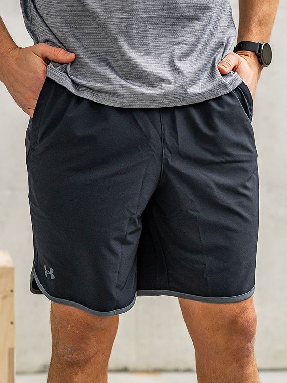 Under Armour UA HIIT Woven Shorts Black / Pitch Gray