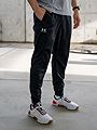 Under Armour Sportstyle Tricot Jogger Black / White