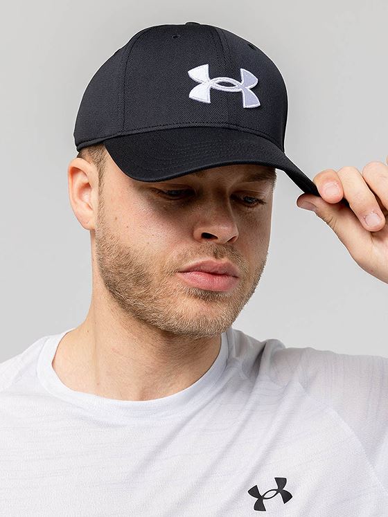Under Armour Men's Blitzing Cap Black / White