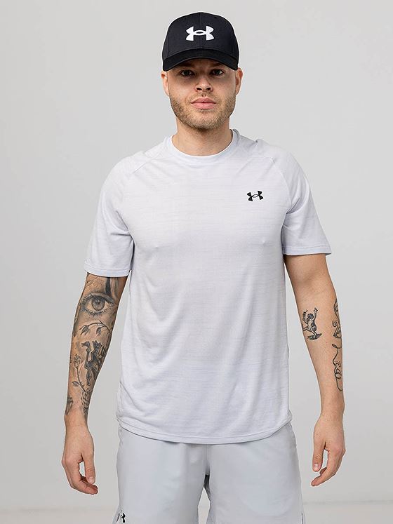 Under Armour Tiger Tech 2.0 Short Sleeve Tee Halo Gray / Black