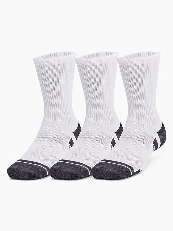 Under Armour Performance Tech 3pk Crew White / Jet Gray