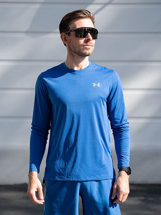 Under Armour Launch Long Sleeve Tech Blue / Reflective