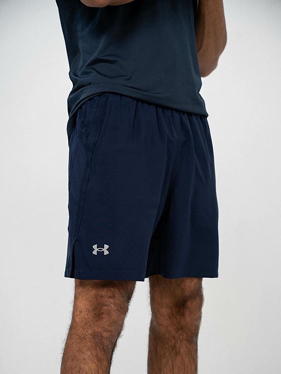 Under Armour Launch 7" Shorts Midnight Navy / Reflective