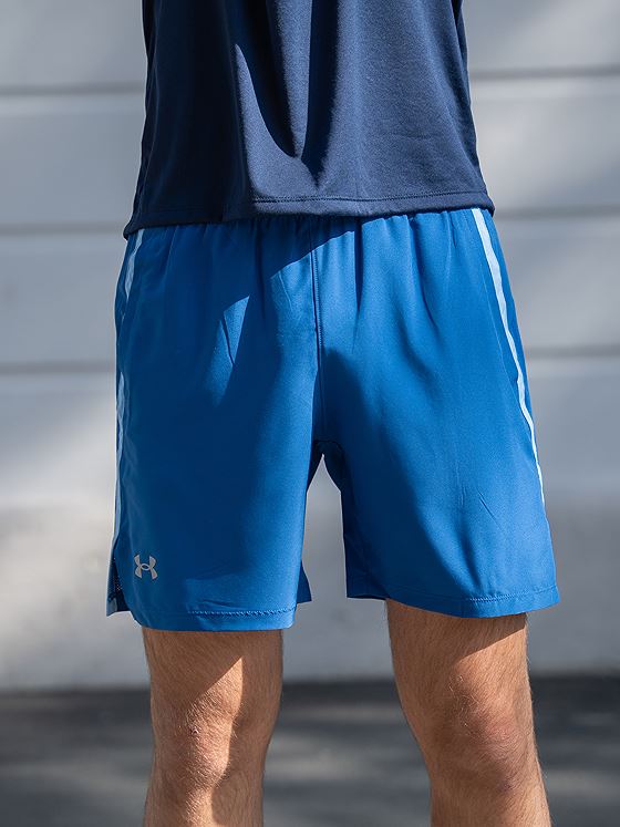 Under Armour Launch 7" Shorts Tech Blue / Horizon Blue / Reflective - 432