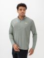 Under Armour Tech Textured 1/2 Zip Silica Green / Hydro Green