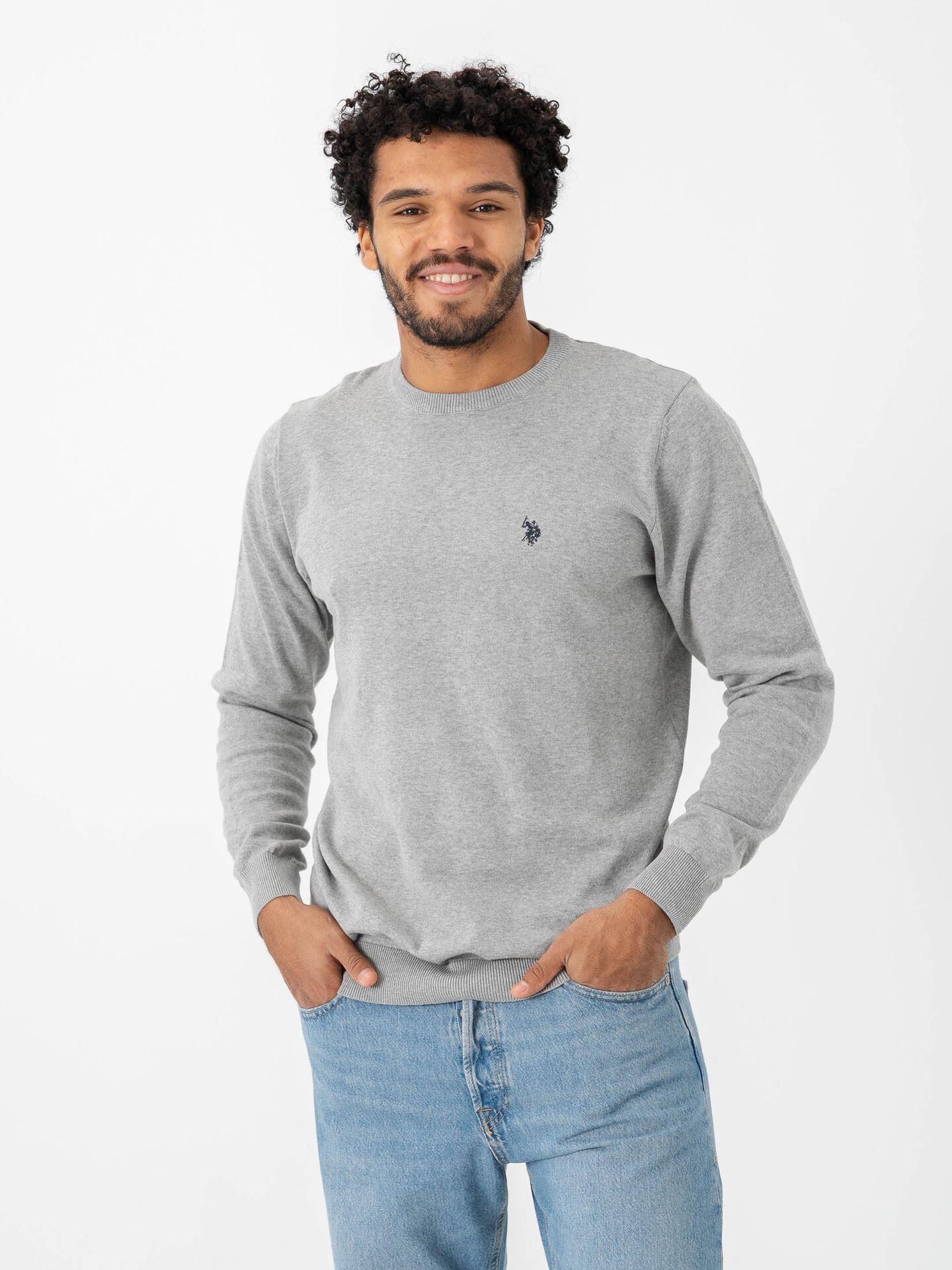 U.S. Polo Assn. Adair Knit Grey Melange