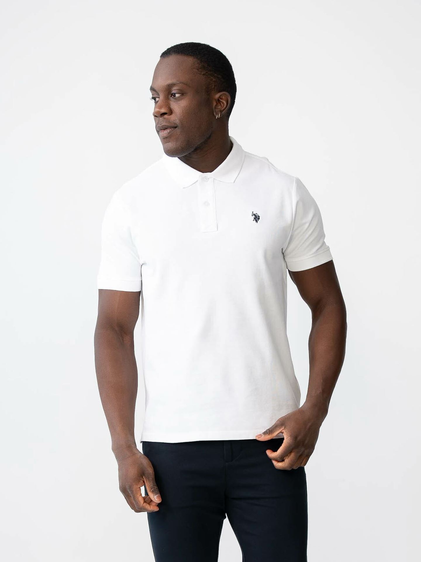 U.S. Polo Assn. Alfred Polo White