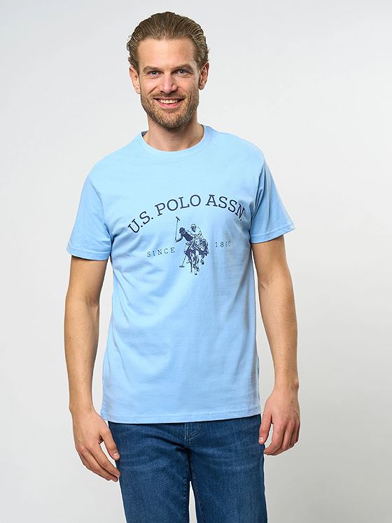 U.S. Polo Assn. Archibald T-shirt Placid Blue