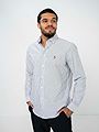U.S. Polo Assn. Armin Shirt Dark Sapphire Striped