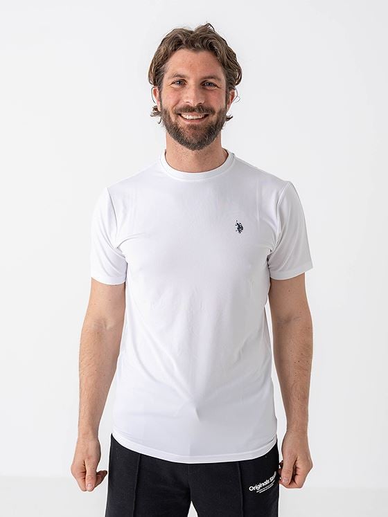 U.S. Polo Assn. Nick Tee White
