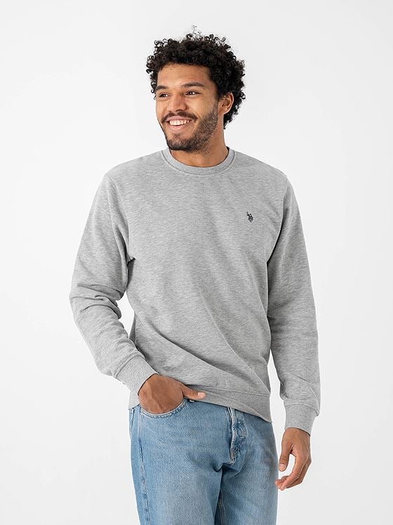 U.S. Polo Assn. Tais Regular Sweat Grey Melange