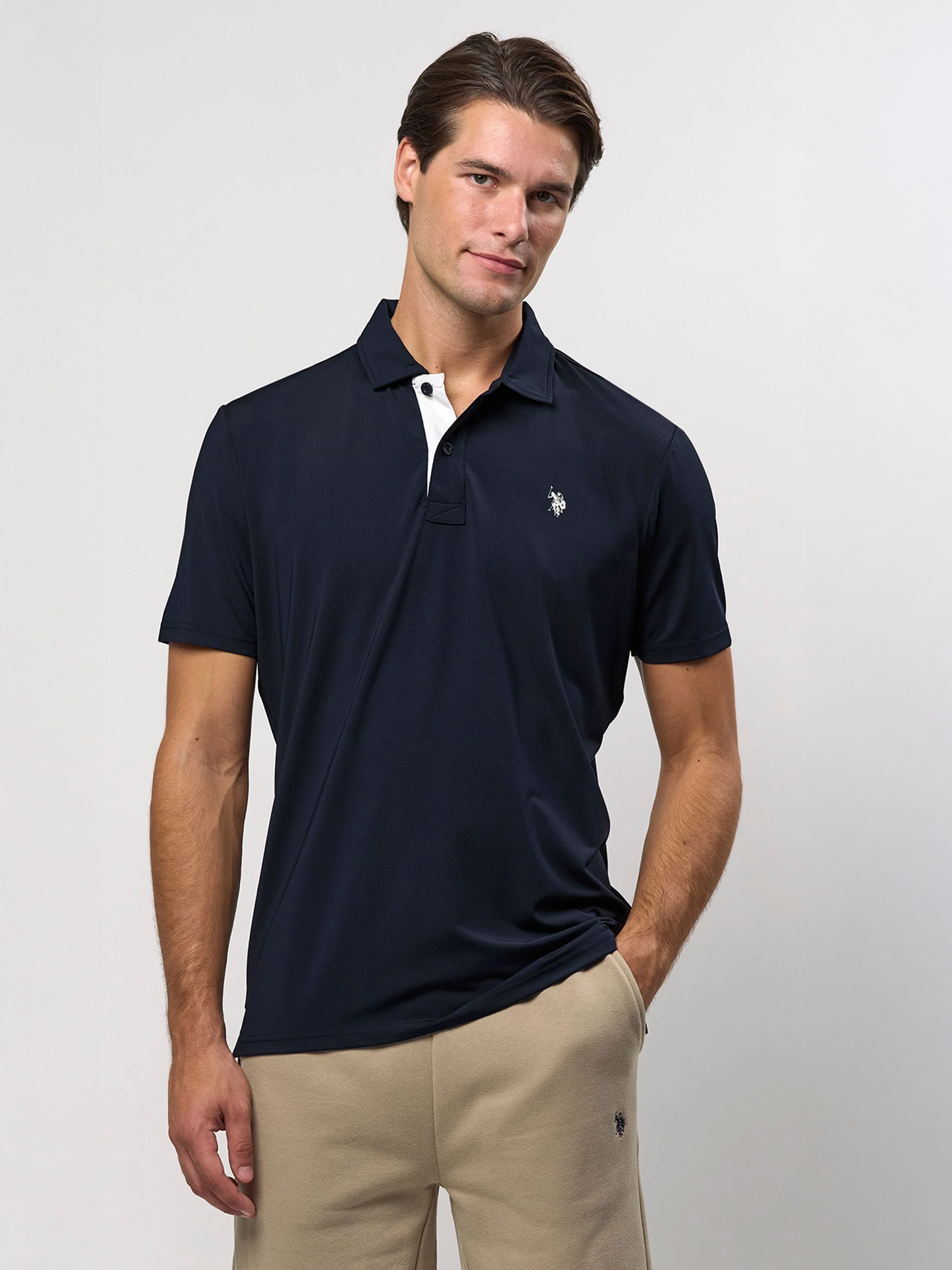 U.S. Polo Assn. Clark Reg Polo Dark Sapphire