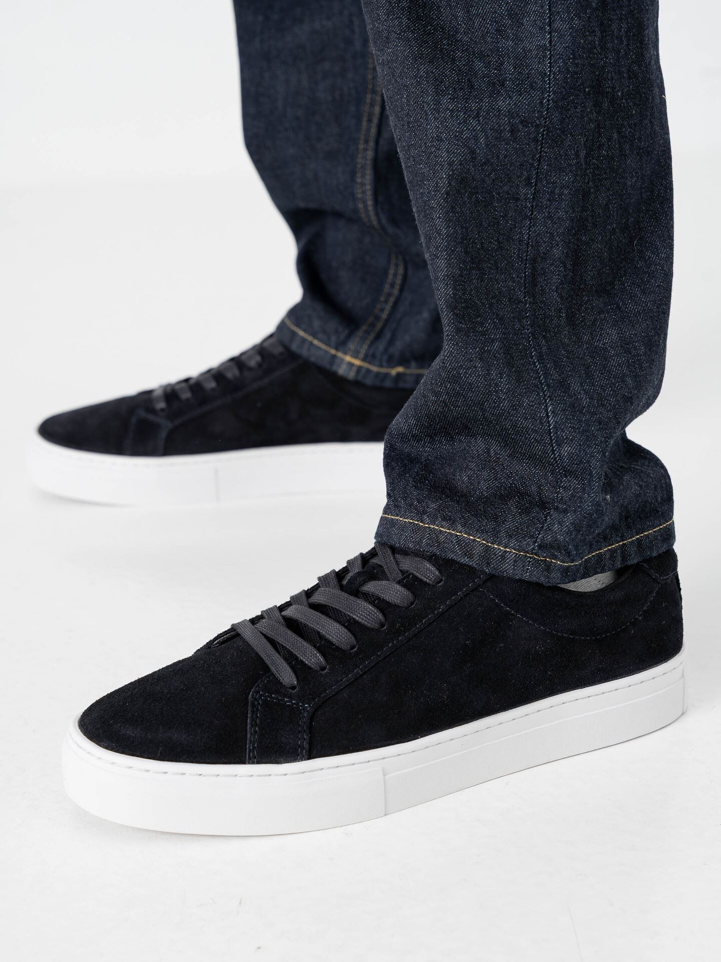 Vagabond Paul 2.0 Suede Mørkeblå semsket skinn