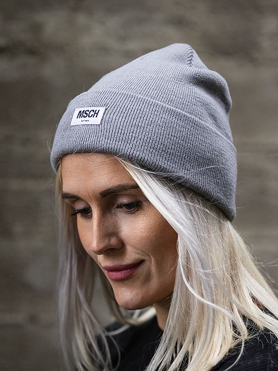 MSCH Copenhagen Mojo Beanie Light Grey Melange