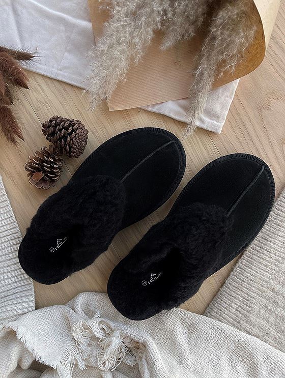 Mols Mols Tamara Warm Slipper Svart