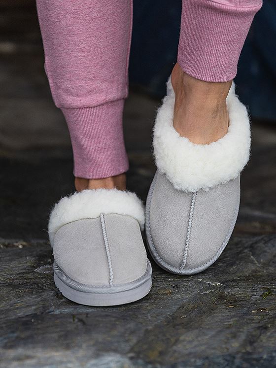 Mols Mols Tamara Warm Slipper Chateau Gray