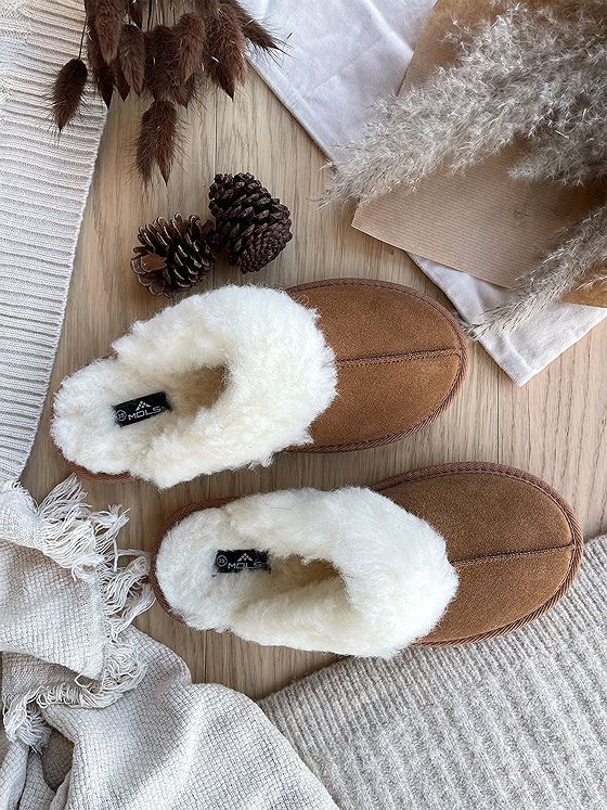 Mols Mols Tamara Warm Slipper Brun