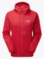 Mountain Equipment Aerofoil Full Zip Women`s Jacket Capsicum Red
