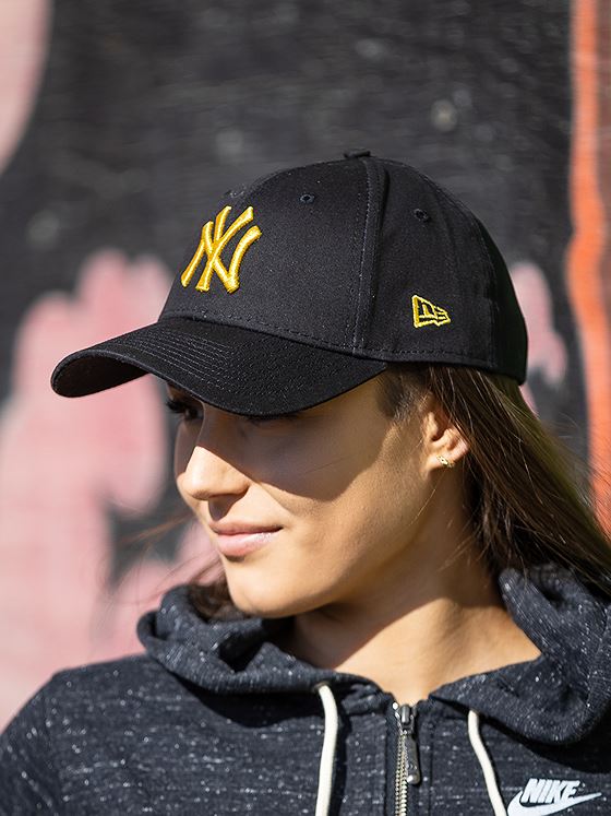 New Era 9FORTY Womens Metallic Logo Black