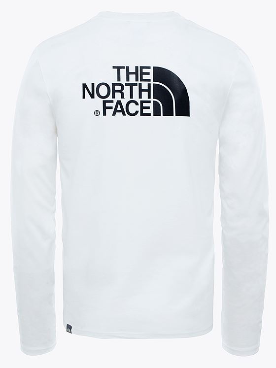 The North Face Long Sleeve Easy Tee White