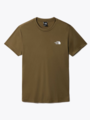 The North Face Men’s Reaxion Red Box Tee Military Olive