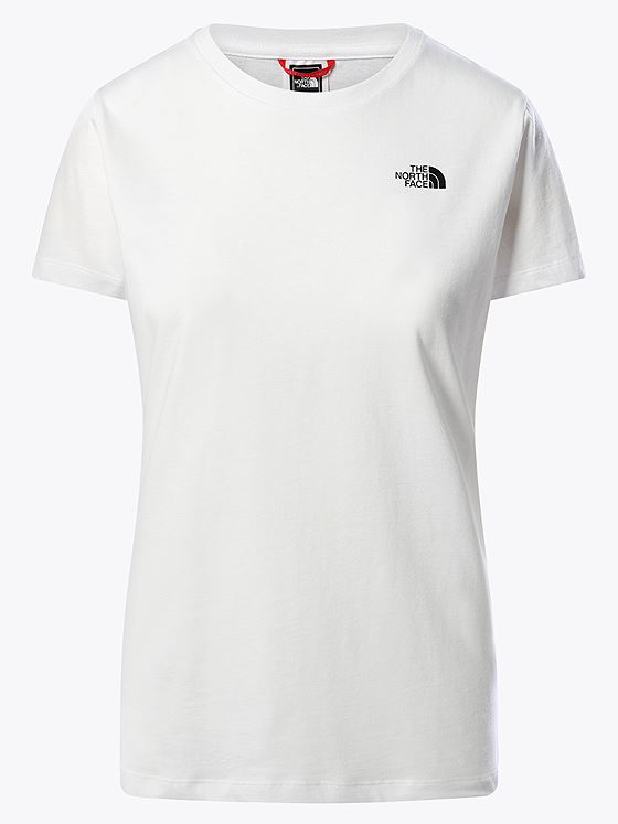 The North Face Short Sleeve Simple Dome Tee White