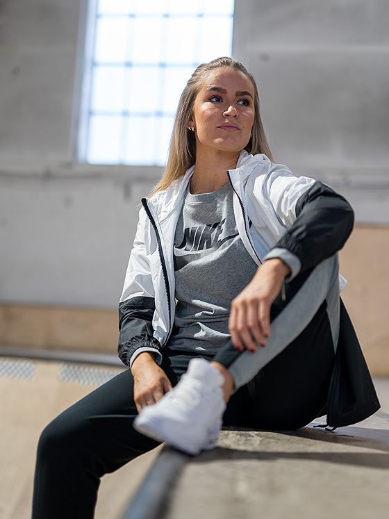 Nike Sportswear Jacket Hvit/Svart/Svart/Svart