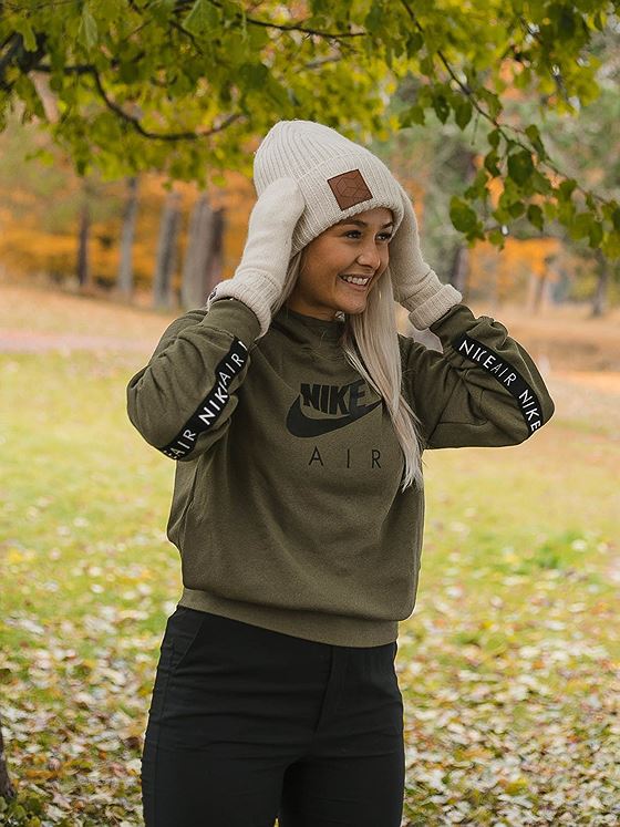 Nike Air Hoodie BB Medium olive