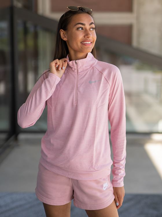 Nike Pacer Halfzip Pink Glaze/ HTR/ Reflective Silver