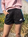 Nike Sportswear Heritage Fleece Shorts Black/ Sail/ White