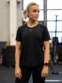 Nike One Short Sleeve Standard Top Black/ White